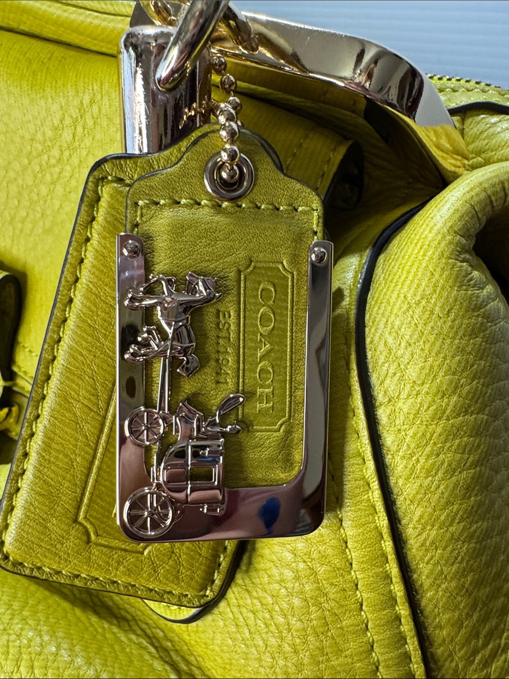 Coach Madison Pinnacle Lilly in kiwi green - Picture 14 of 16